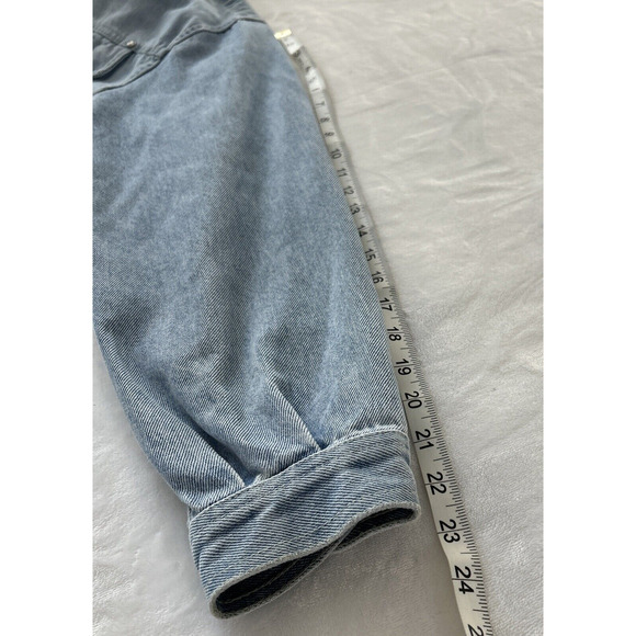 VTG Versace Denim Jacket Men Light Wash Sz Small Made in Italy y1973 Trucker 70s - Picture 5 of 12